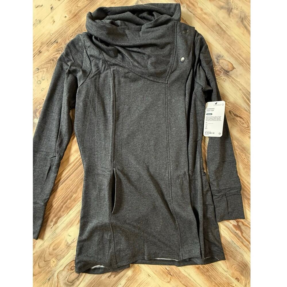 Phoenix Active Florence Cozy Top – Draped Cardigan | Ultra Soft Layer